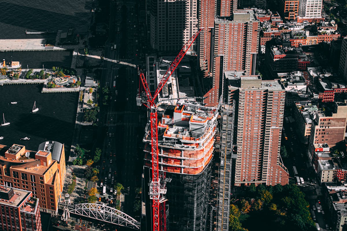 NYC construction site